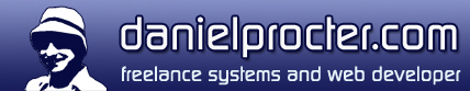 danielprocter.com - freelance systems and web developer